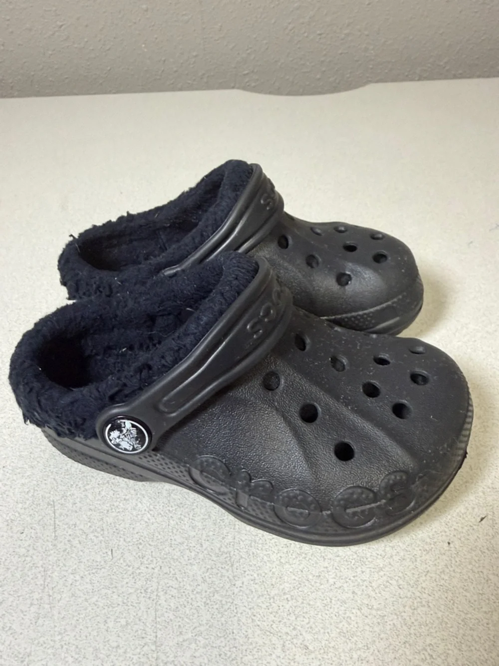 CROCS Kids Classic Lined Clog - Black